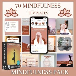 Mindfulness Pack - 70 Amazing Templates